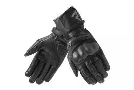 Rebelhorn Patrol Дълги кожени ръкавици за мотоциклет черни 3XL-3