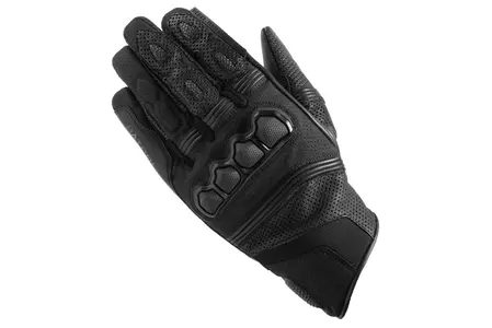 Rebelhorn Patrol kratke kožne motociklističke rukavice, crne, XS-1