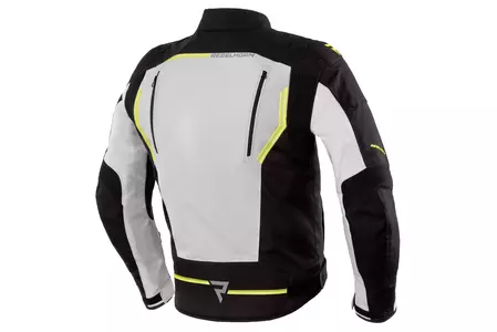Rebelhorn Borg gri-negru fluo XL jachetă de motocicletă din material textil-2