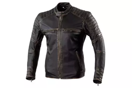 Rebelhorn Hunter Pro usnjena motoristična jakna črna vintage XXL-1
