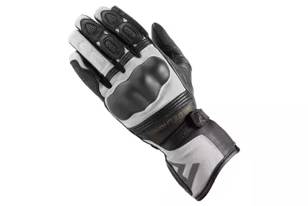 Rebelhorn Patrol Lady gants de moto en cuir noir/gris XS-1