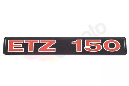 Sticker voor zijklep MZ ETZ 150 - 198452