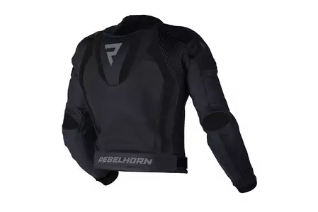 Rebelhorn Piston II Pro kožna motociklistička jakna, crna 46-2
