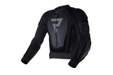 Rebelhorn Piston II Pro kožna motociklistička jakna, crna 52-1