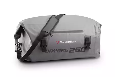 Nepremočljiva torba za zadnjo klop Drybag 260 siva/črna 26L SW-Motech - BC.WPB.00.020.10000