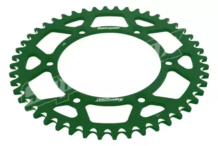 Hliníkové zadné reťazové koleso Supersprox RAL-460:50 (JTR460.50), veľkosť 520, zelené - RAL-460:50-GRN