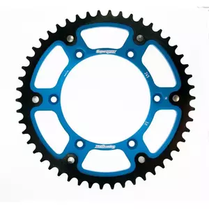 Supersprox Stealth oceľovo-hliníkové zadné ozubené koleso RST-245:51 (JTR251.51), veľkosť 520, modré - RST-245:51-BLU