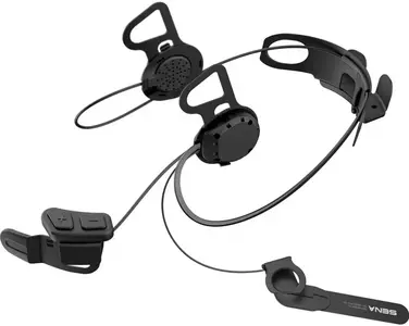 Sena 10U Bluetooth 4.1 intercomunicador com alcance de 1600m controlo remoto de guiador para capacete Shoei Neotec-1