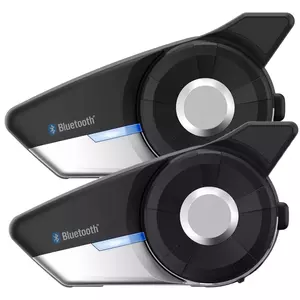 Interfon Sena 20S EVO Bluetooth 4.1 cu raza de acțiune de 2000 m (2 seturi)-1