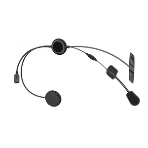Interkom Sena 3S Bluetooth 3.0 s dosahem 200 m, čelenkový mikrofon s kabelem (1 sada)-1