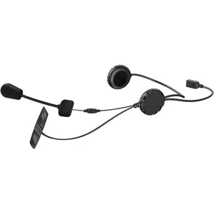 "Sena 3S Bluetooth 3.0" vidinio ryšio telefonas 200 m atstumu su mikrofonu ant galvos ir laidu (1 komplektas)-4