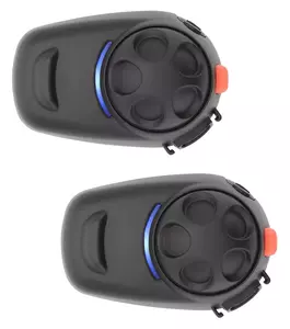 Sena SMH5 Bluetooth 3.0 Intercom 400 m Reichweite Mikrofon-Set (2 Sets)-1