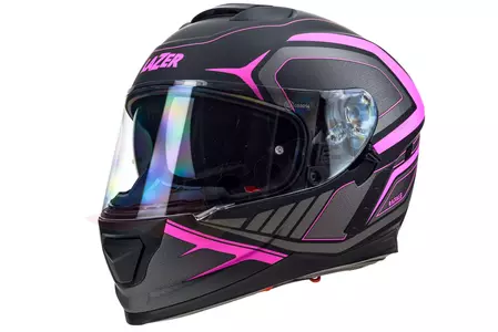 Lazer Rafale Hexa capacete integral de motociclista preto rosa mate L-2