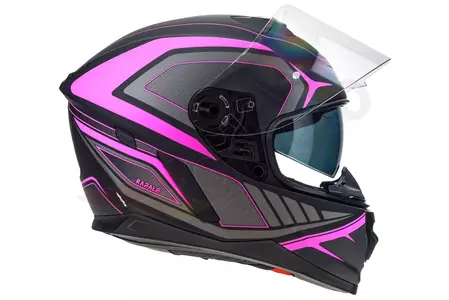 Lazer Rafale Hexa capacete integral de motociclista preto rosa mate L-5