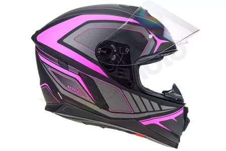 Lazer Rafale Hexa capacete integral de motociclista preto rosa mate L-6