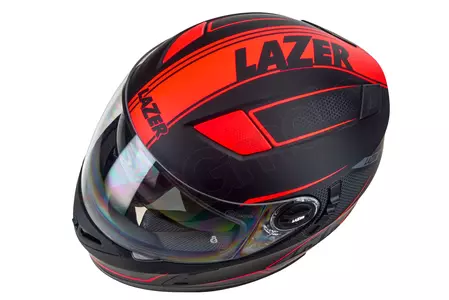 Capacete integral de motociclista Lazer Bayamo Red Race XS-9