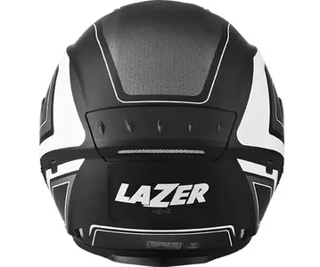 Lazer Tango Hexa cască de motocicletă deschisă negru alb XS-7