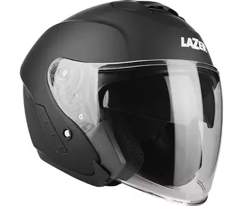 "Lazer Tango Z-Line" atviras motociklininko šalmas matinės juodos spalvos XL-1