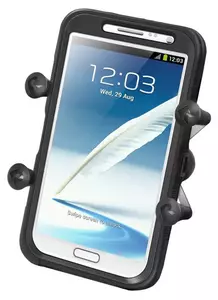 Univerzálny držiak X-Grip IV pre veľké smartfóny so svorkou Ram Mount na riadidlá-5