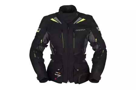 Modeka Panamericana Lady jachetă de motocicletă din material textil negru-neon 34-1
