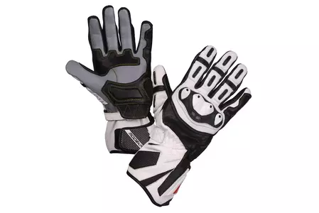 Modeka Cay γάντια μοτοσικλέτας λευκά 9-1
