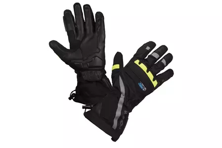 Modeka Japura motociklističke rukavice crne i neonske 8 - 074290N8