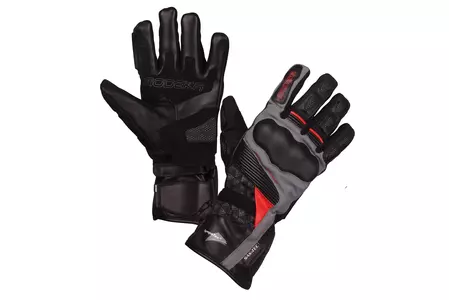 Modeka Panamericana rukavice na motorku čierno-červené 9 - 07425040109
