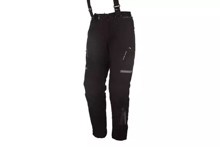 Modeka Baxters calças de motociclismo em tecido preto 10XL-1