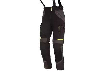 Modeka Panamericana Calças de motociclismo em tecido para senhora preto-neon 34-1