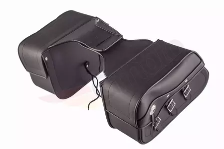 Klasszikus bőr oldalsó csomagtartók 20L-3