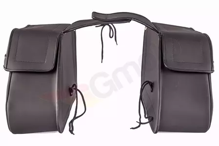 Klassiske sidetasker i læder 20L-7