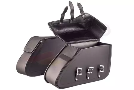 Seitentaschen Seitenkoffer Leder klassische 20L-8
