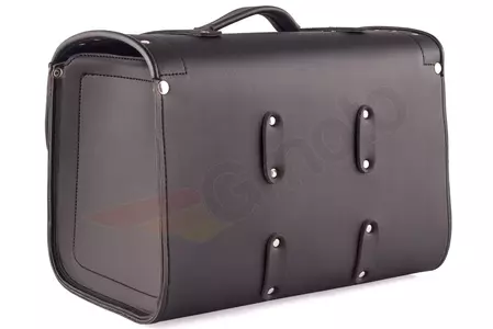 Zadní kožený kufr Classic 45 l-4
