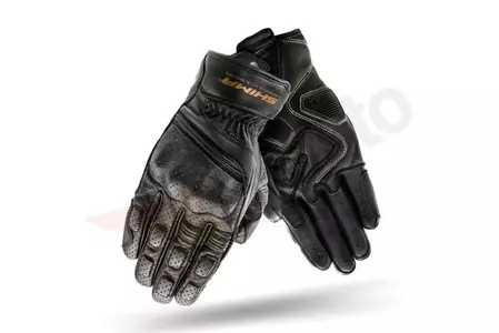 Mănuși de motocicletă Shima Aviator negru L