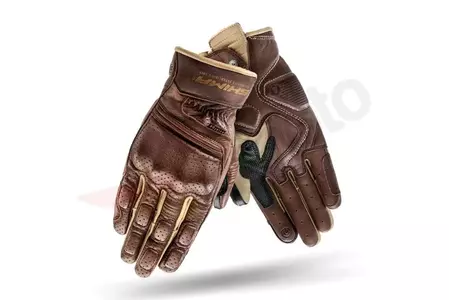 Shima Авиаторски ръкавици за мотоциклет кафяви M - 5901138302026