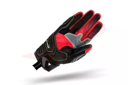 Mănuși de motocicletă Shima Blaze negru și roșu L-3
