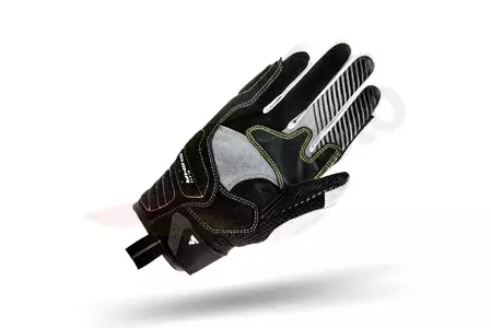 Shima Blaze čierno-biele rukavice na motorku L-3