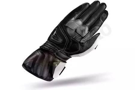 Shima STR-2 ръкавици за мотоциклет черно и бяло L-3