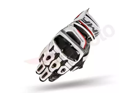 Shima XRS-2 Motorradhandschuhe schwarz und weiß M-2
