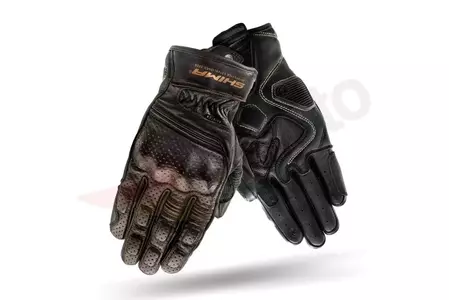 Shima Aviator γάντια μοτοσικλέτας σκούρο καφέ S-1