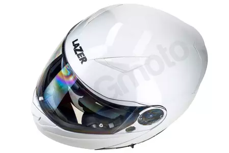 LAZER Paname Evo Z-Line blanco L casco moto mandíbula-9