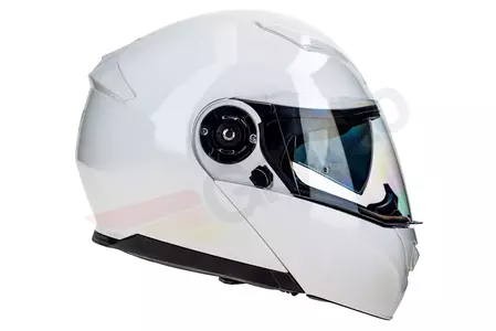 LAZER Paname Evo Z-Line baltas S žandikaulio motociklininko šalmas-4