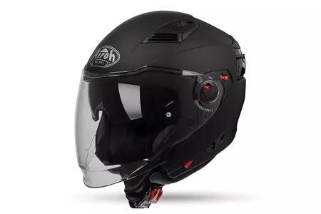 "Airoh Executive Black Matt S" modulinis motociklininko šalmas-2
