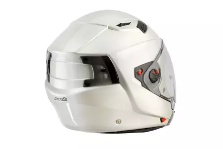 Airoh Executive Wit Gloss S modulaire motorhelm-5