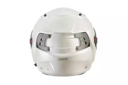 Airoh Executive Wit Gloss S modulaire motorhelm-7