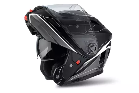 Kask motocyklowy szczękowy Airoh Phantom S Spirit Black Matt S-4