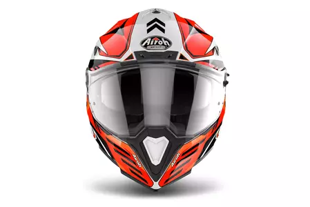 Kask motocyklowy enduro Airoh Commander Carbon Orange Gloss XL-4