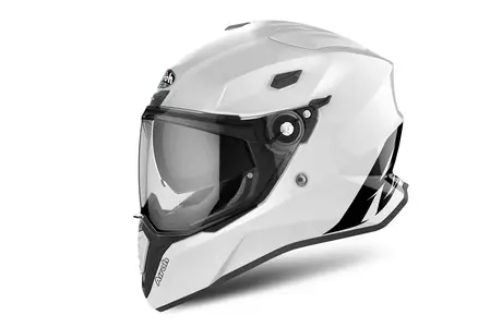 Airoh Commander White Gloss XS enduro-motorcykelhjelm-2
