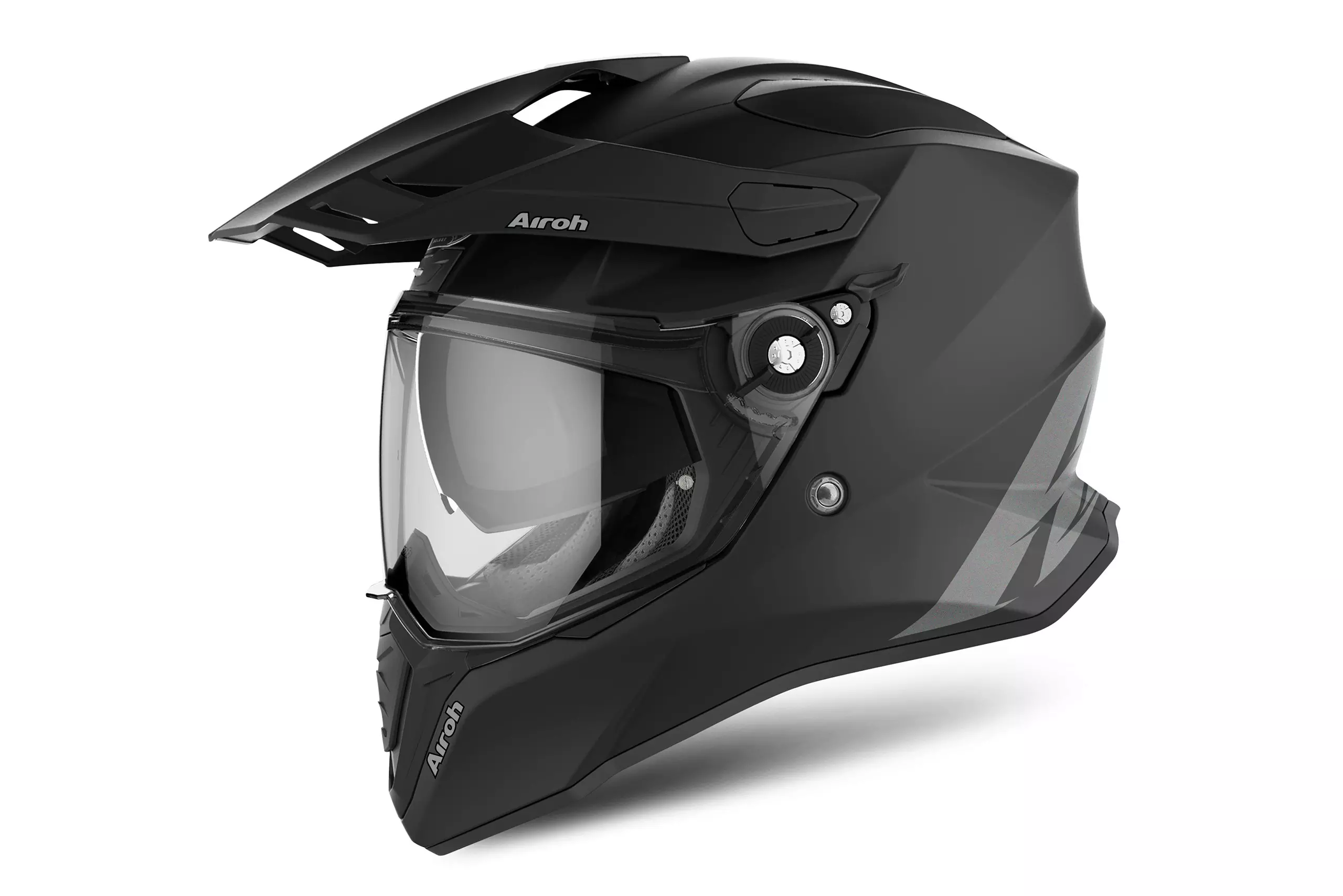 Airoh Commander Black Matt XS Motorrad Enduro Helm