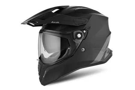 Airoh Commander Black Matt S Motorrad Enduro Helm-1